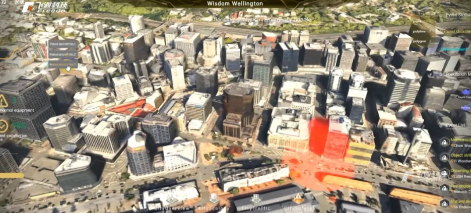 Ezpay科技数字孪生平台领航智慧消防g